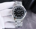 Rolex Datejust replica with black dial Replica 8205 Movement 316L Steel 42mm Men Business Watch